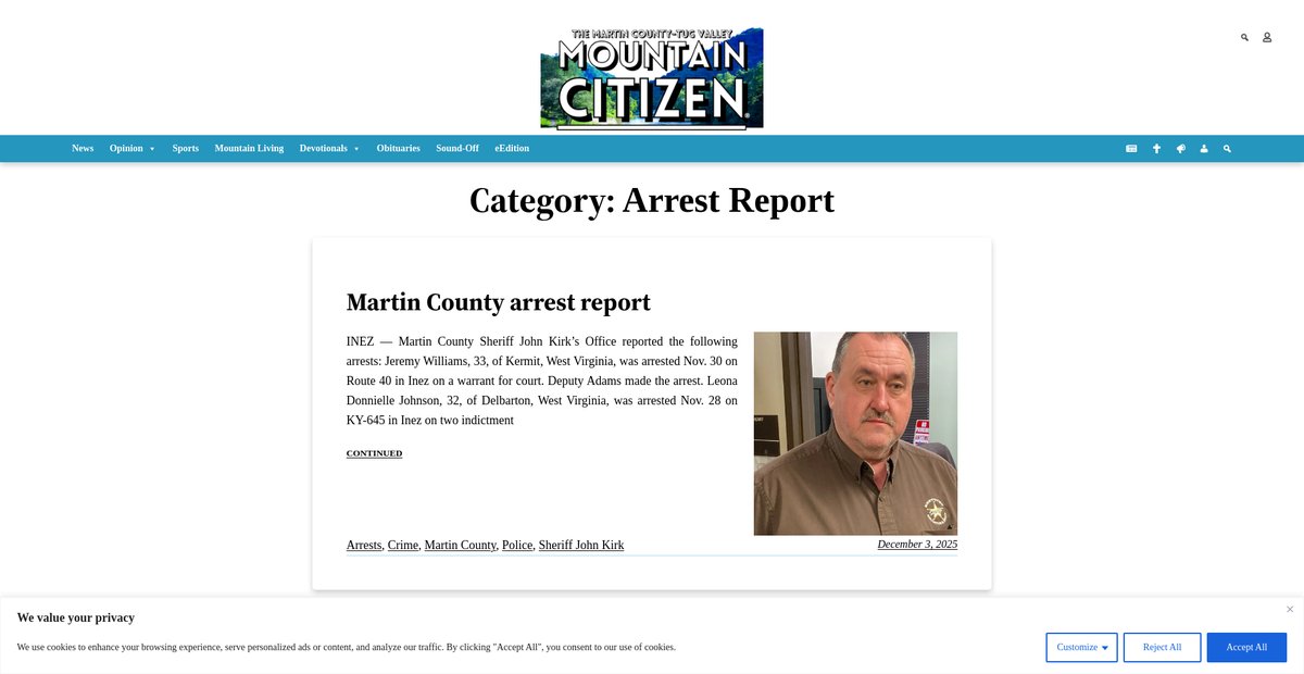 Preview of mountaincitizen.com