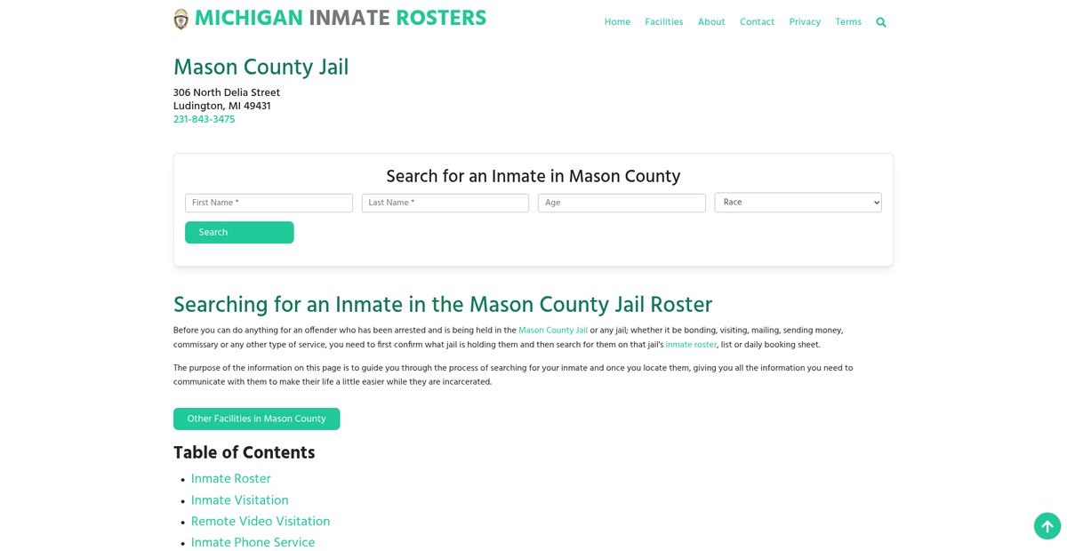 Preview of michiganinmaterosters.org