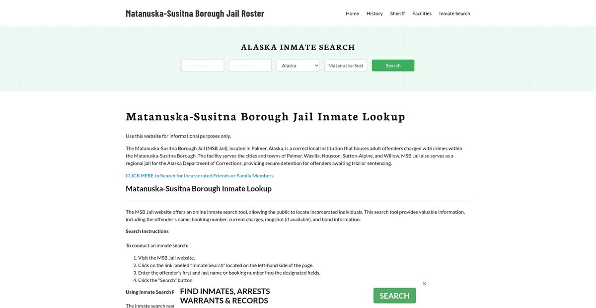 Preview of matanuskasusitnacountyjail.org