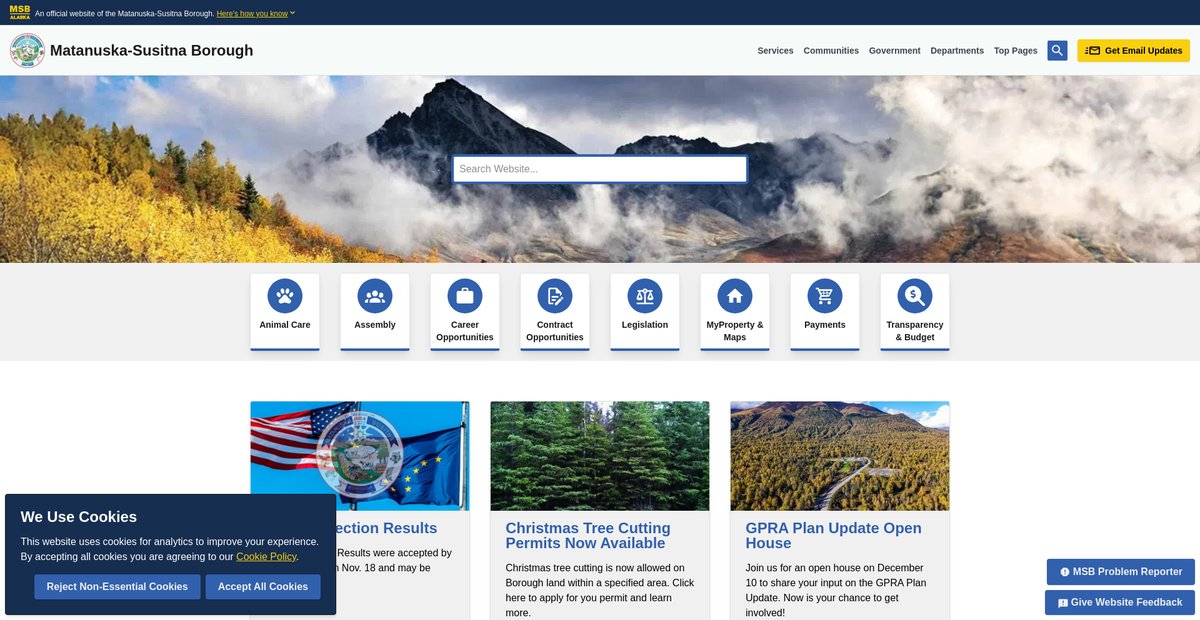 Preview of matsugov.us