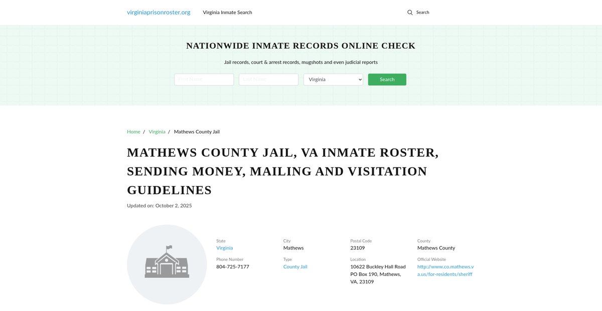 Preview of virginiaprisonroster.org