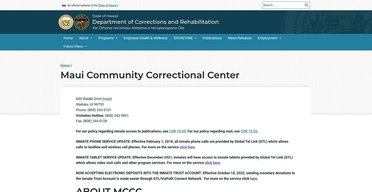 Preview of dcr.hawaii.gov