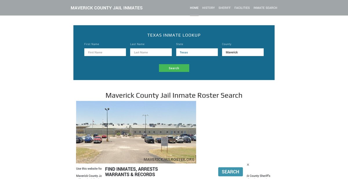 Preview of maverickjailroster.org
