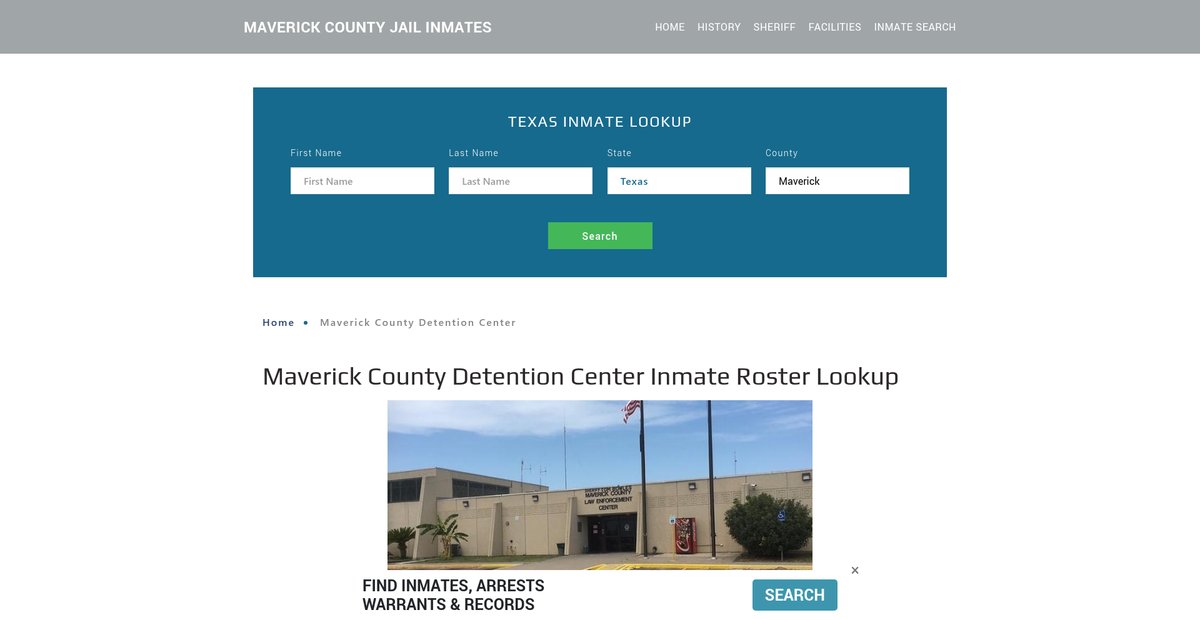 Preview of maverickjailroster.org