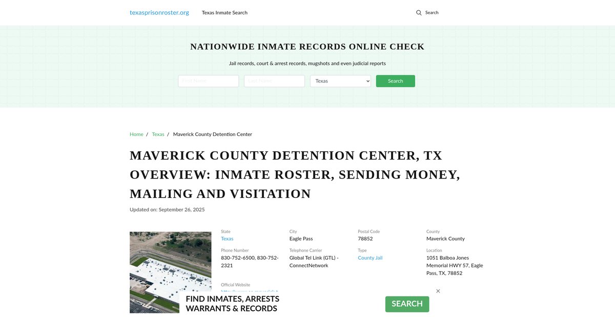 Preview of texasprisonroster.org