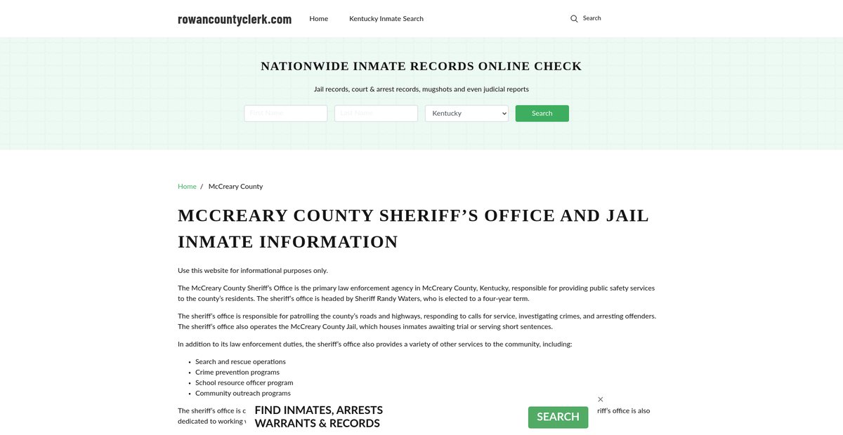 Preview of rowancountyclerk.com