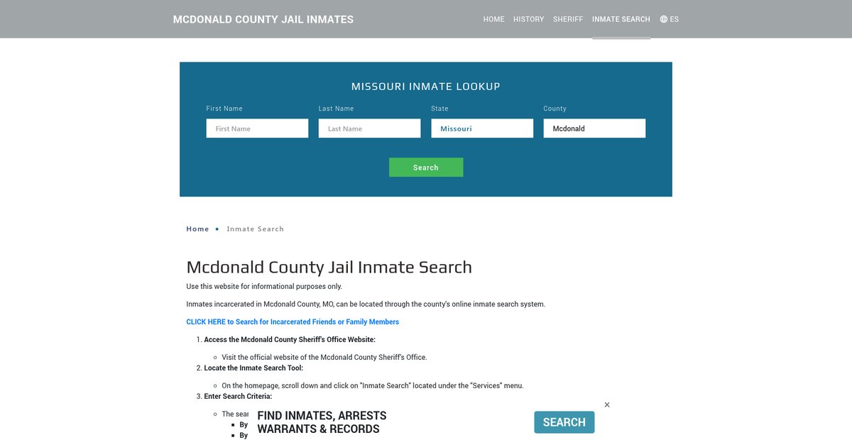 Preview of mcdonaldjailroster.org