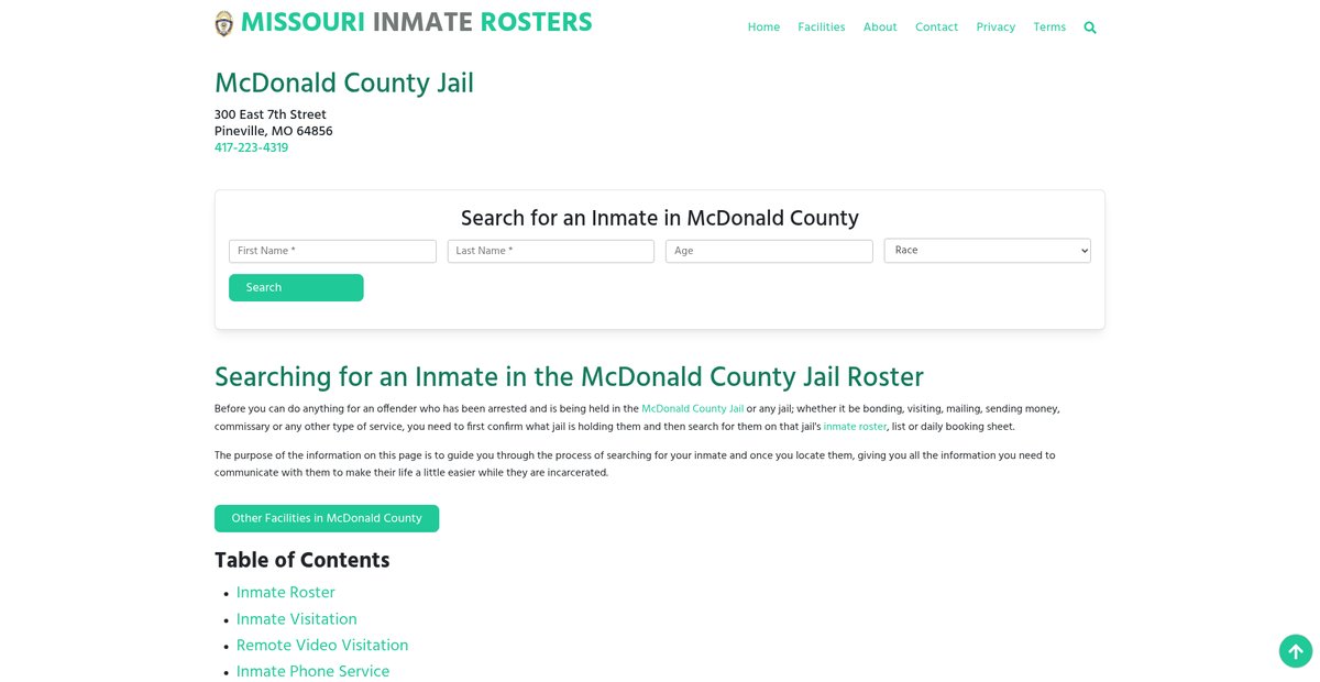 Preview of missouriinmaterosters.org