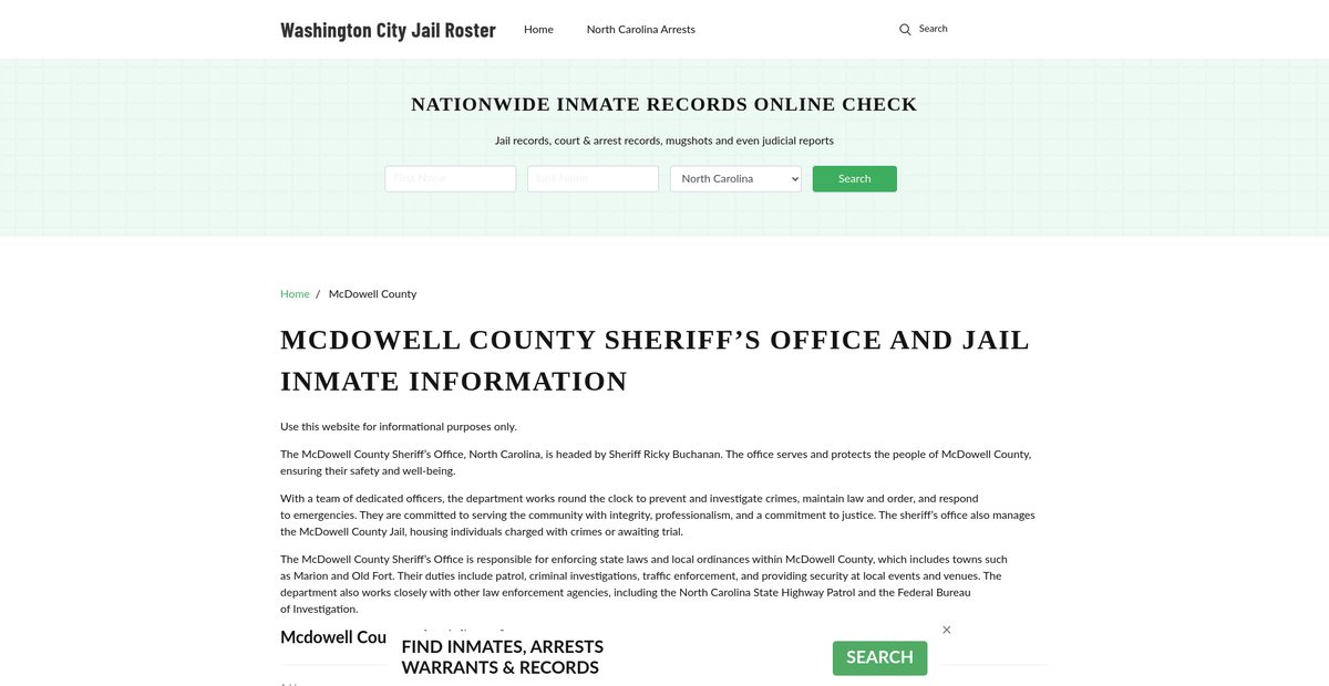 Preview of washington-nc.com