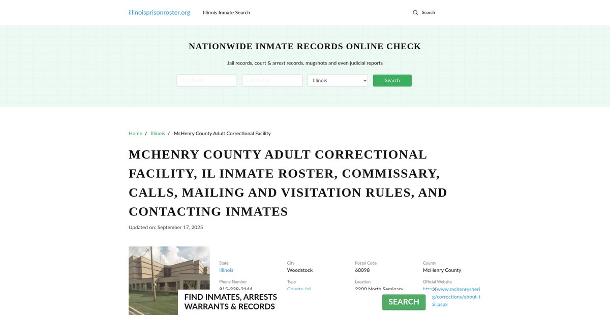 Preview of illinoisprisonroster.org