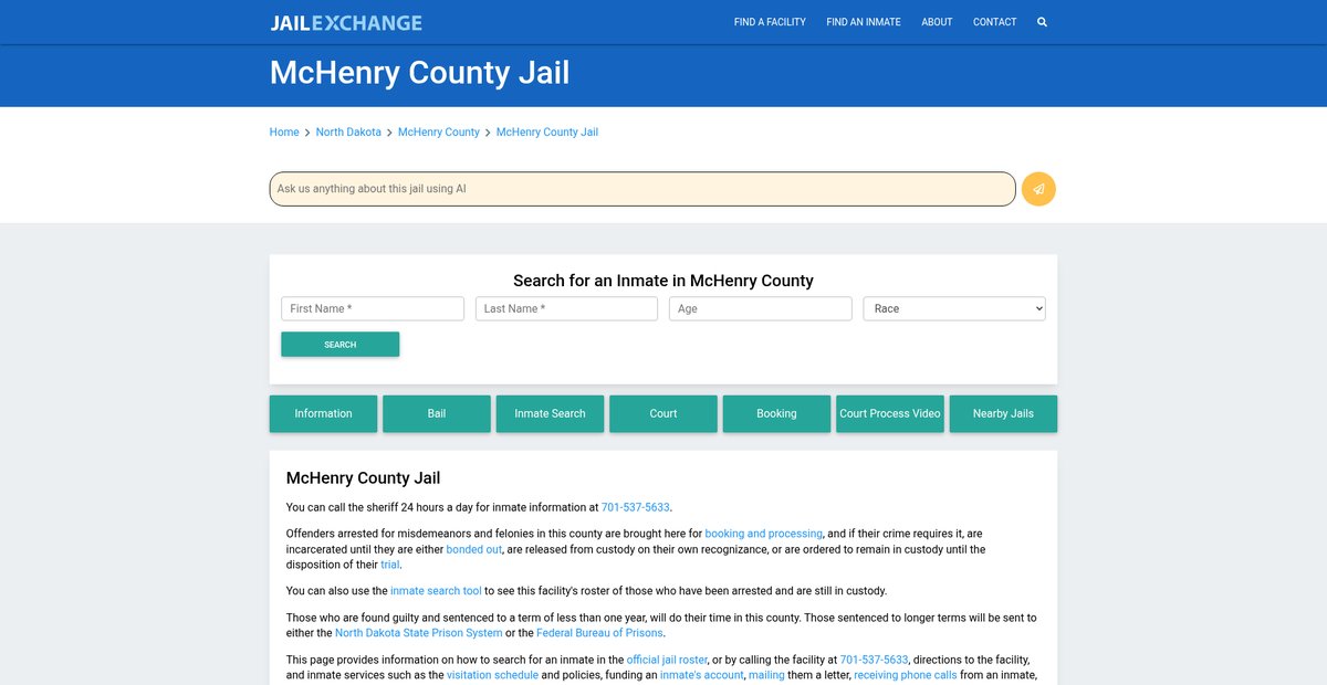 Preview of jailexchange.com