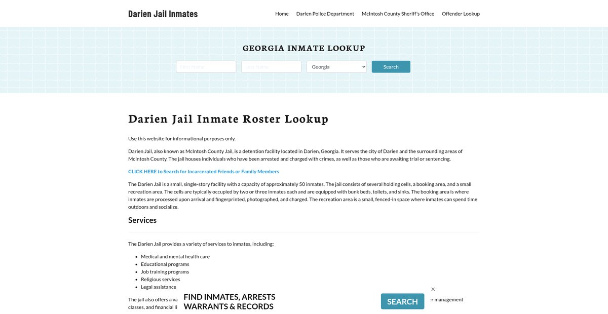 Preview of darienjail.org