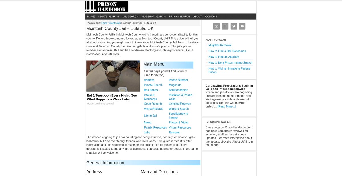 Preview of prisonhandbook.com