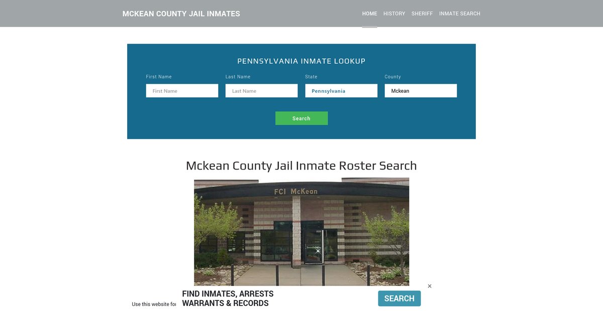 Preview of mckeanjailroster.org