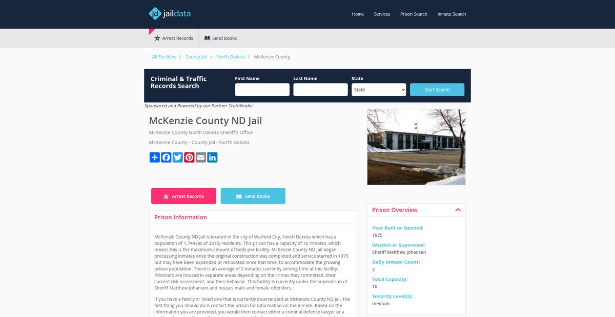 Preview of jaildata.com