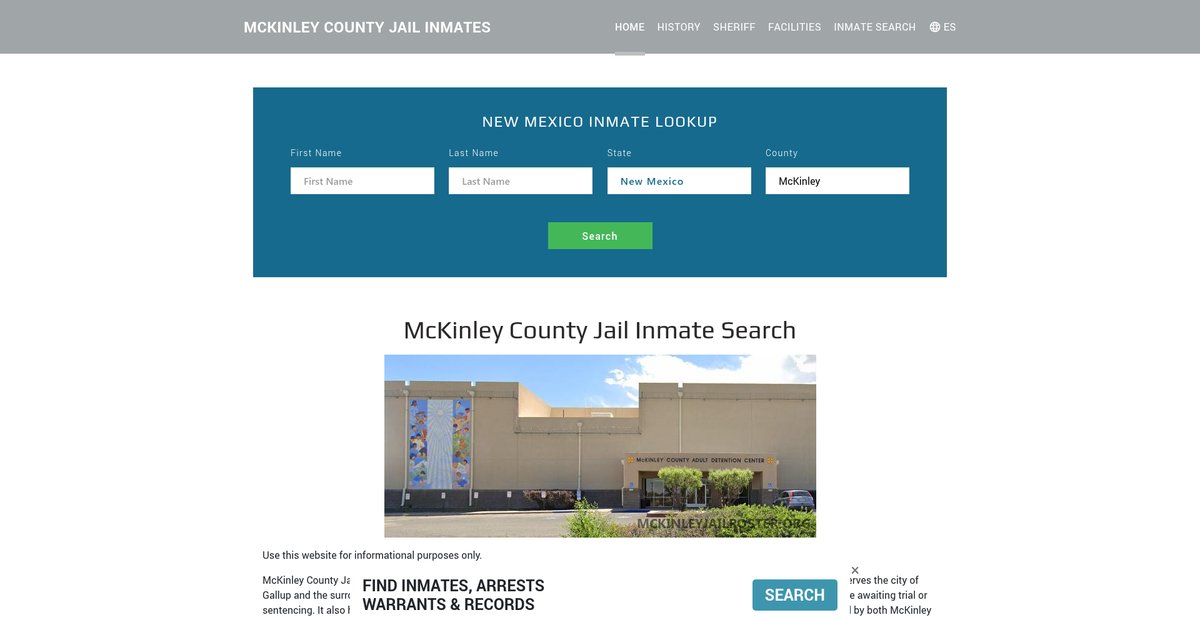 Preview of mckinleyjailroster.org