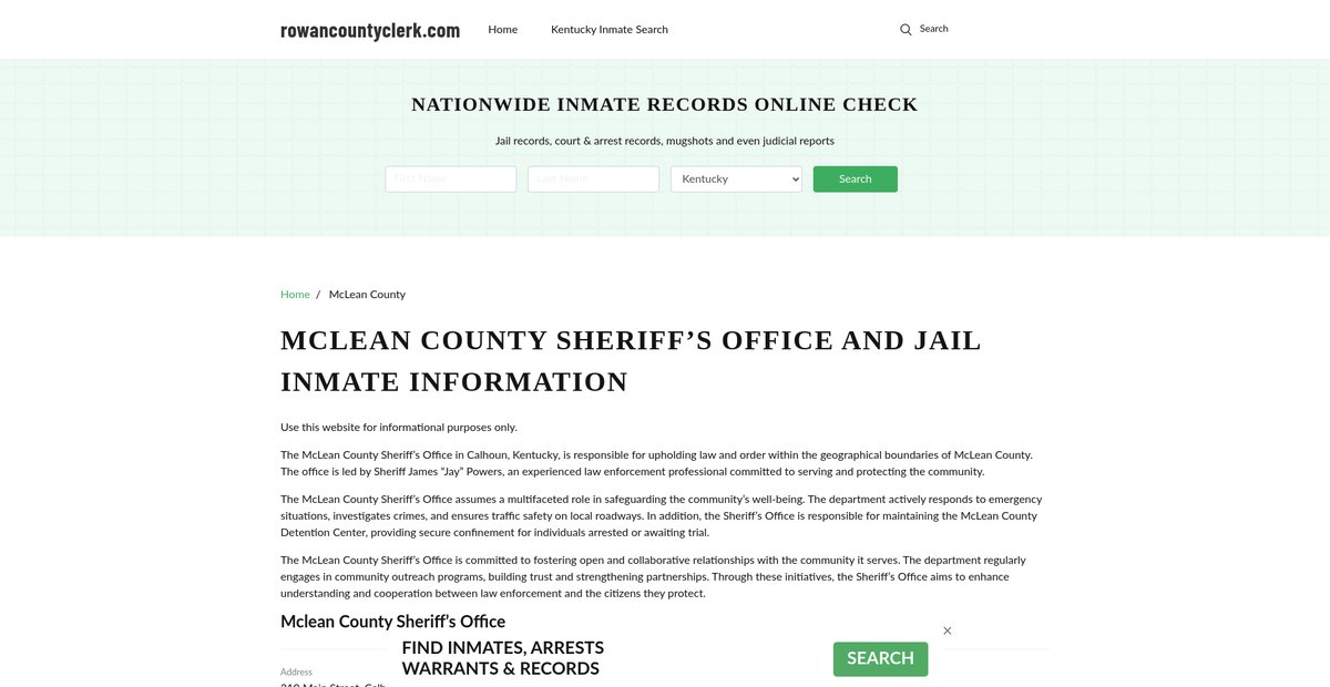Preview of rowancountyclerk.com