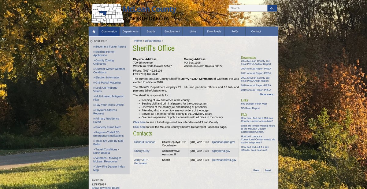 Preview of mcleancountynd.gov