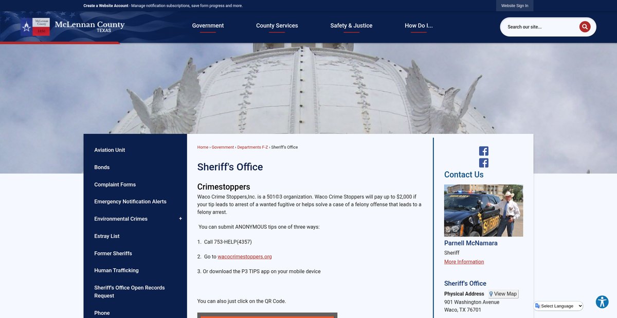 Preview of mclennan.gov