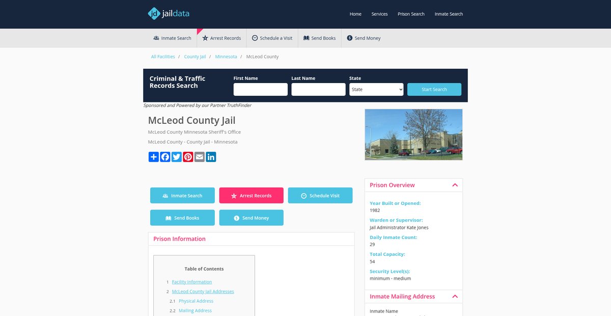 Preview of jaildata.com