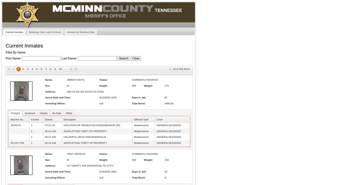 Preview of offenderindex.com