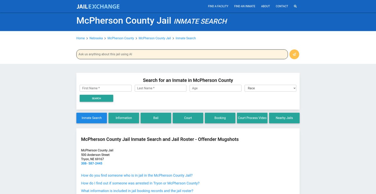 Preview of jailexchange.com