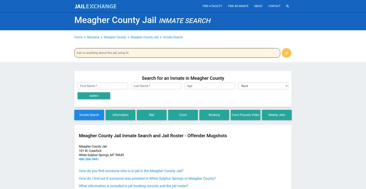 Preview of jailexchange.com