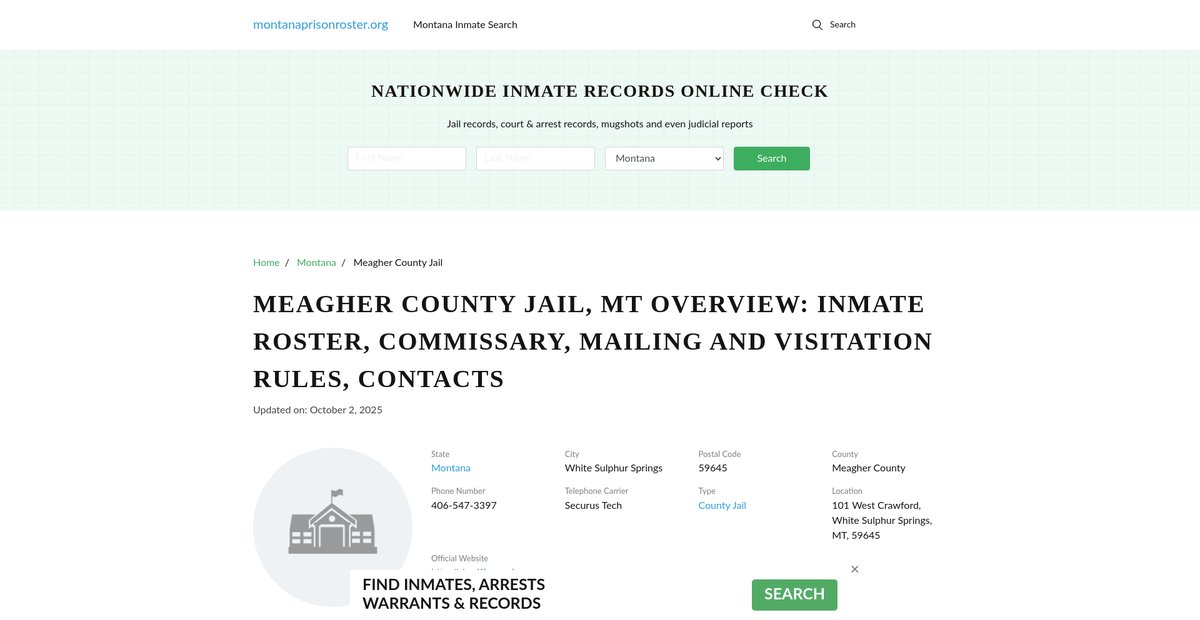 Preview of montanaprisonroster.org