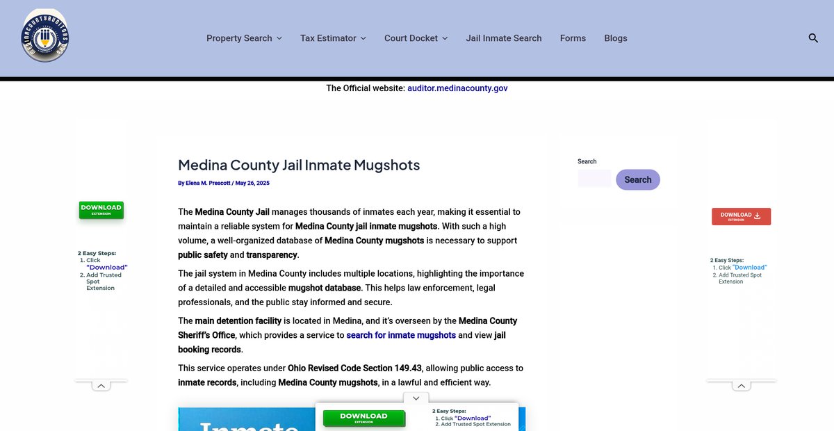 Preview of medinacountyauditors.org