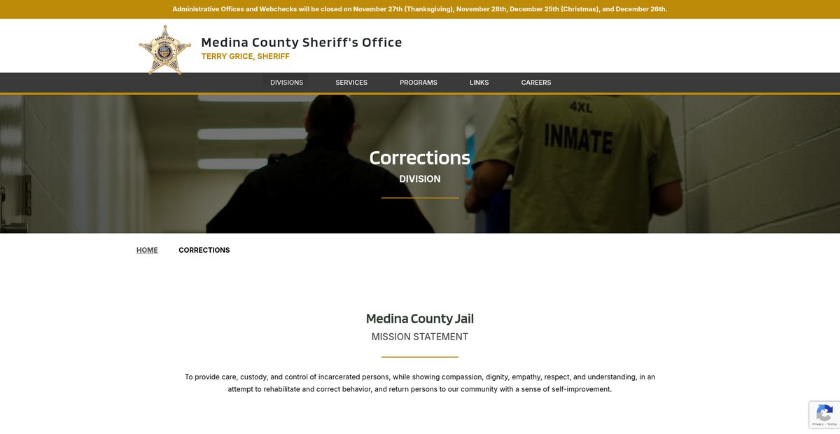 Preview of medinasheriff.org