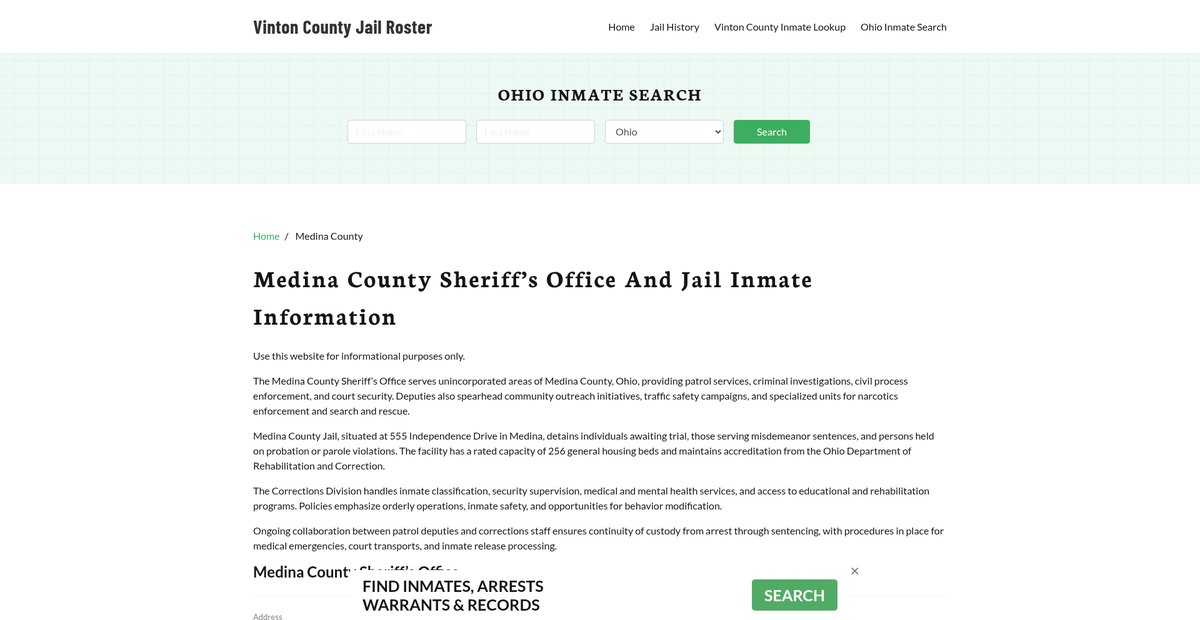 Preview of vintoncountysheriff.com