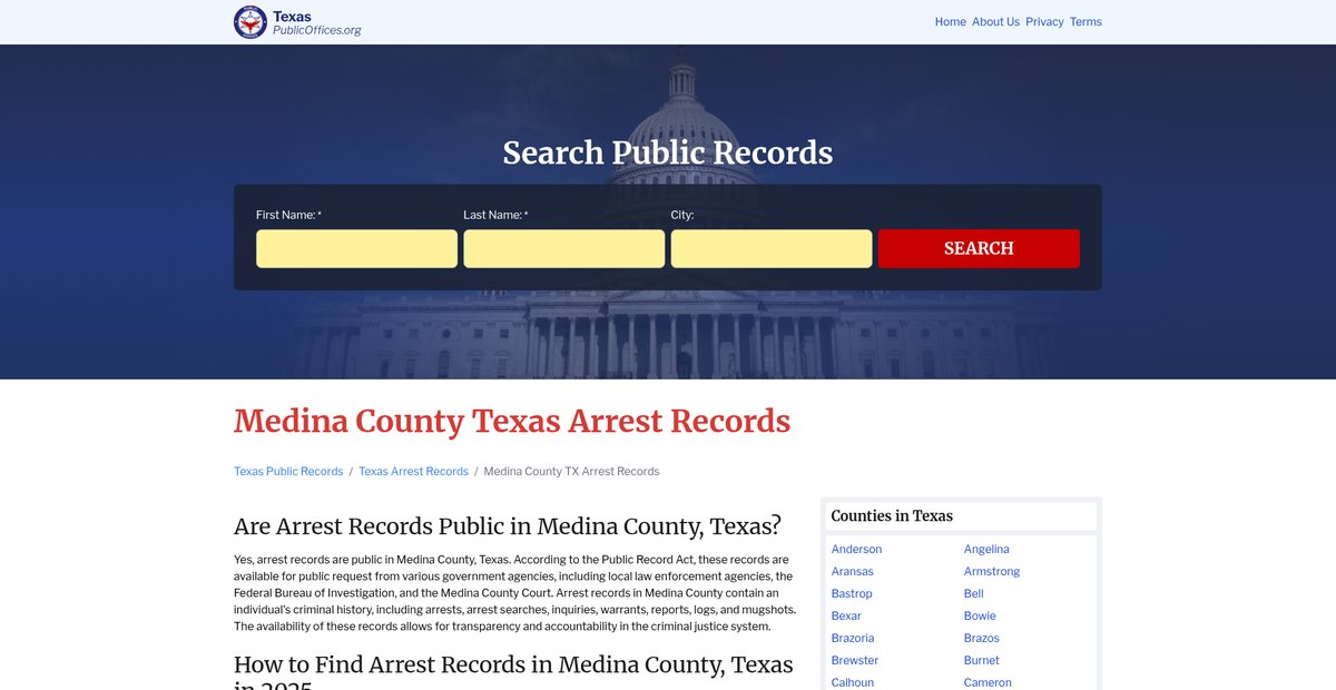 Preview of texas.publicoffices.org