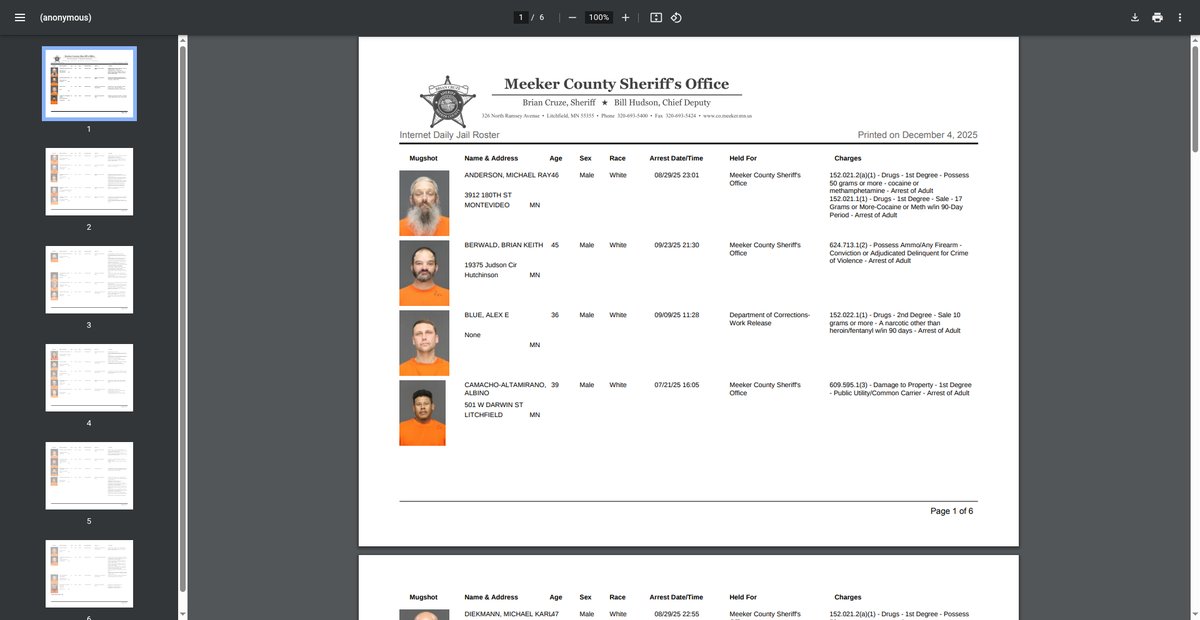 Preview of co.meeker.mn.us