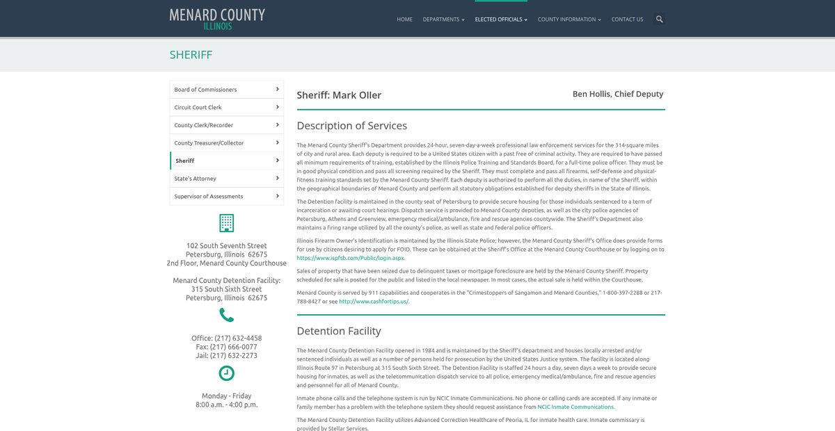 Preview of menardcountyil.com