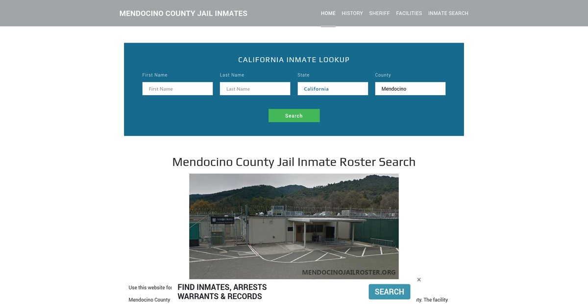 Preview of mendocinojailroster.org