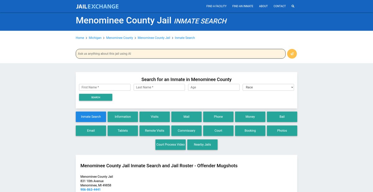 Preview of jailexchange.com