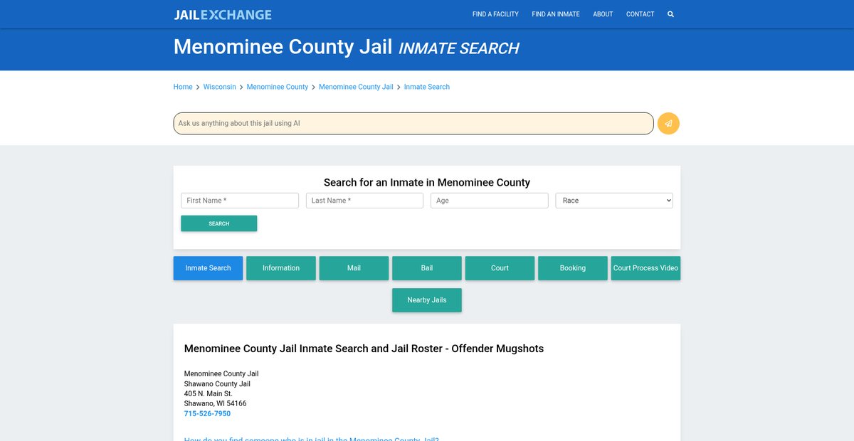 Preview of jailexchange.com