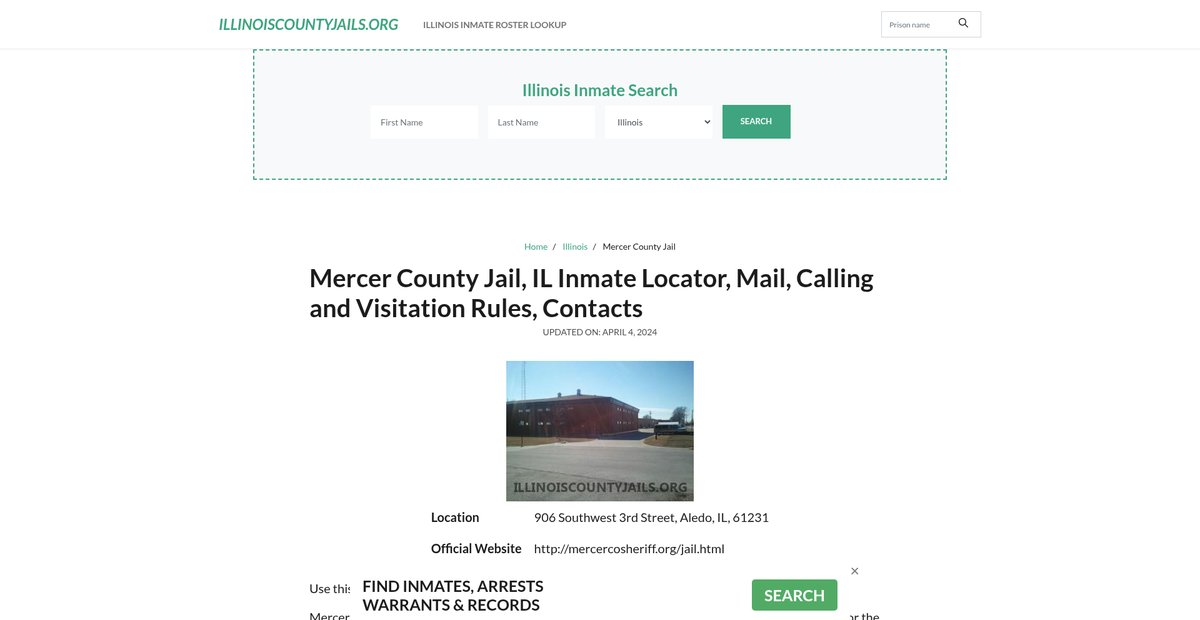 Preview of illinoiscountyjails.org