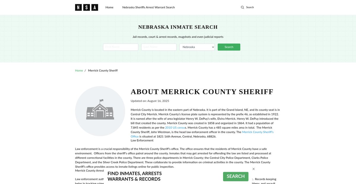 Preview of nesheriffsassoc.org