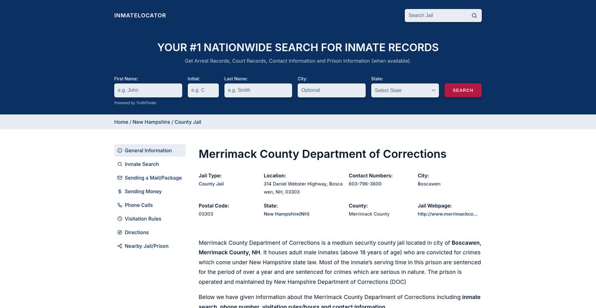 Preview of inmate-locator.org