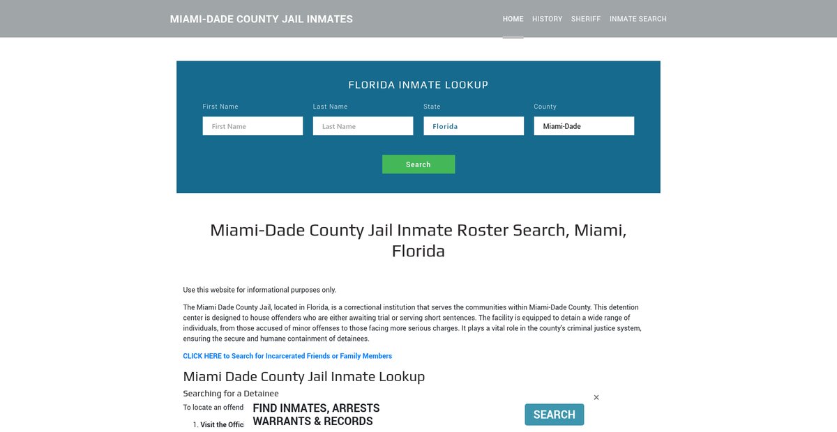 Preview of miamidadejailroster.org