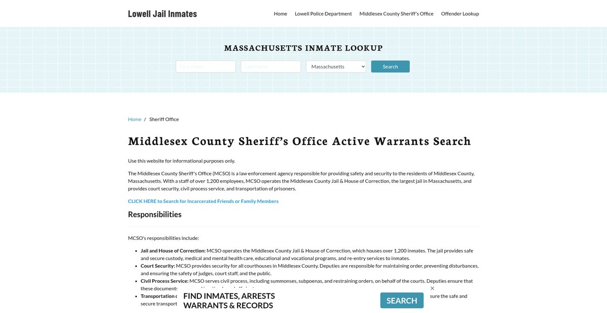 Preview of lowelljail.org