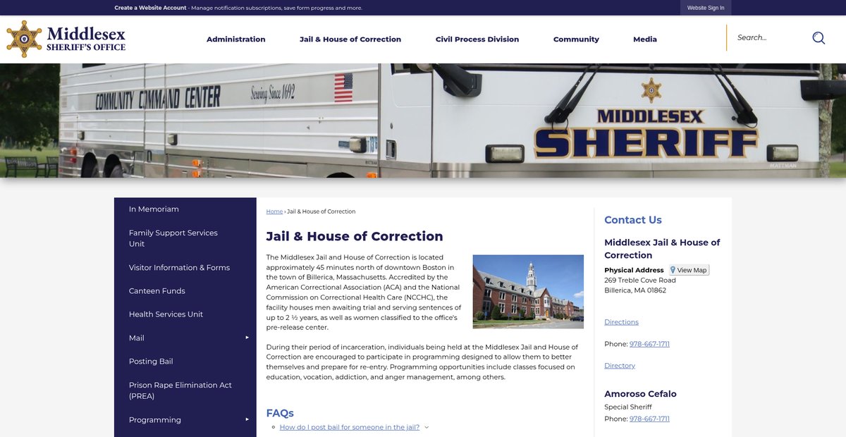 Preview of middlesexsheriff.org