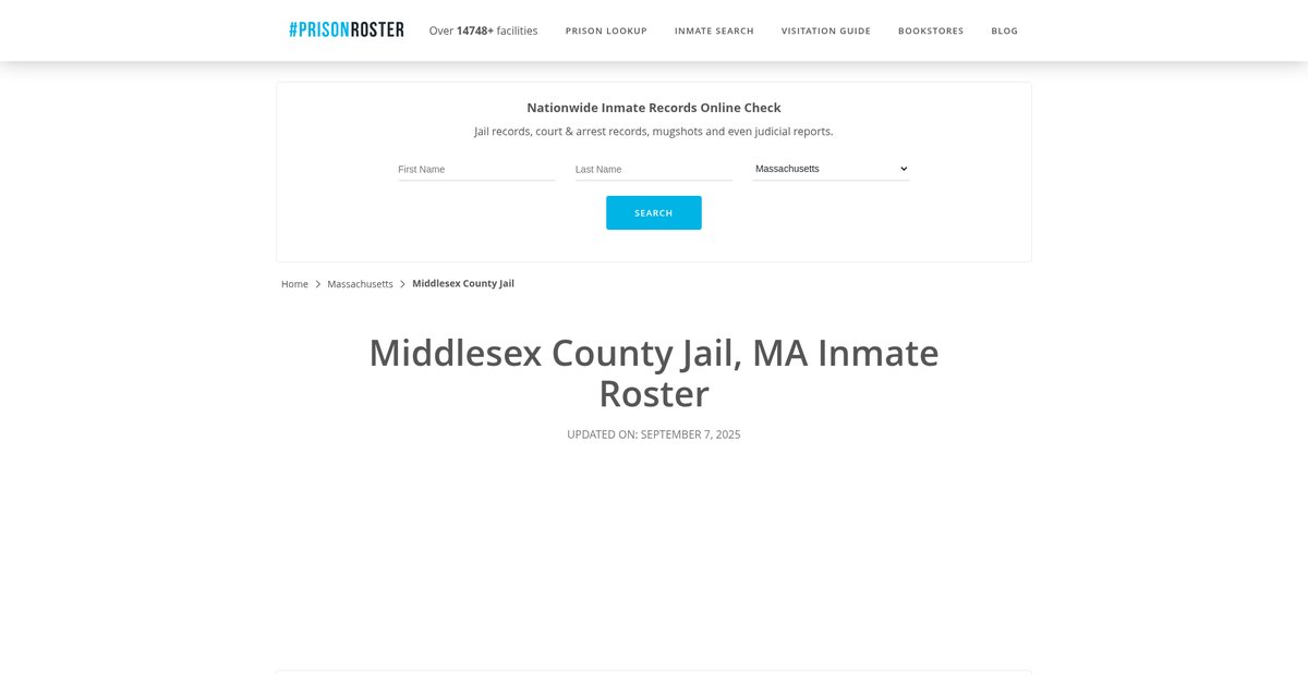 Preview of prisonroster.com