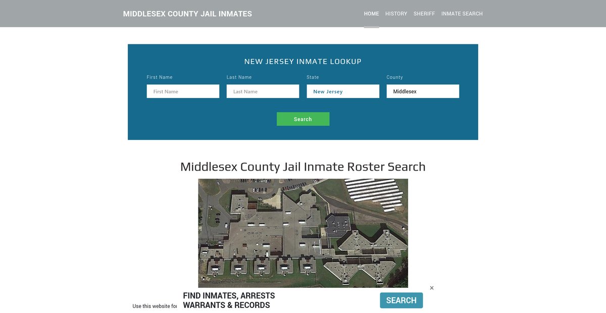 Preview of middlesexjailroster.org