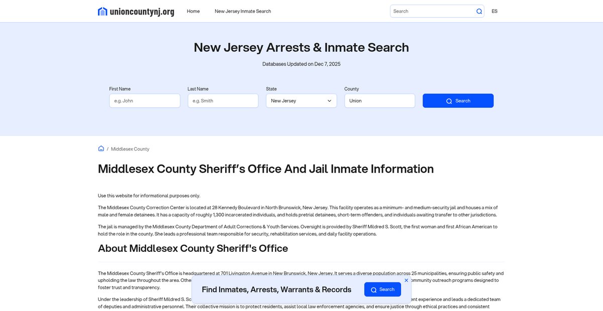 Preview of unioncountynj.org