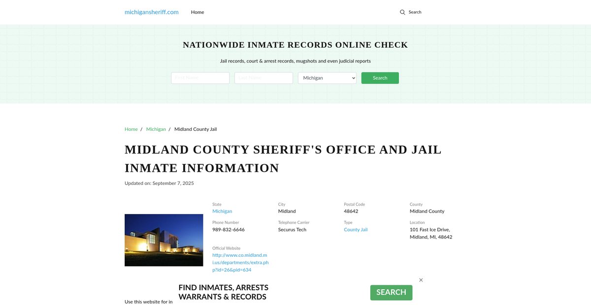 Preview of michigansheriff.com