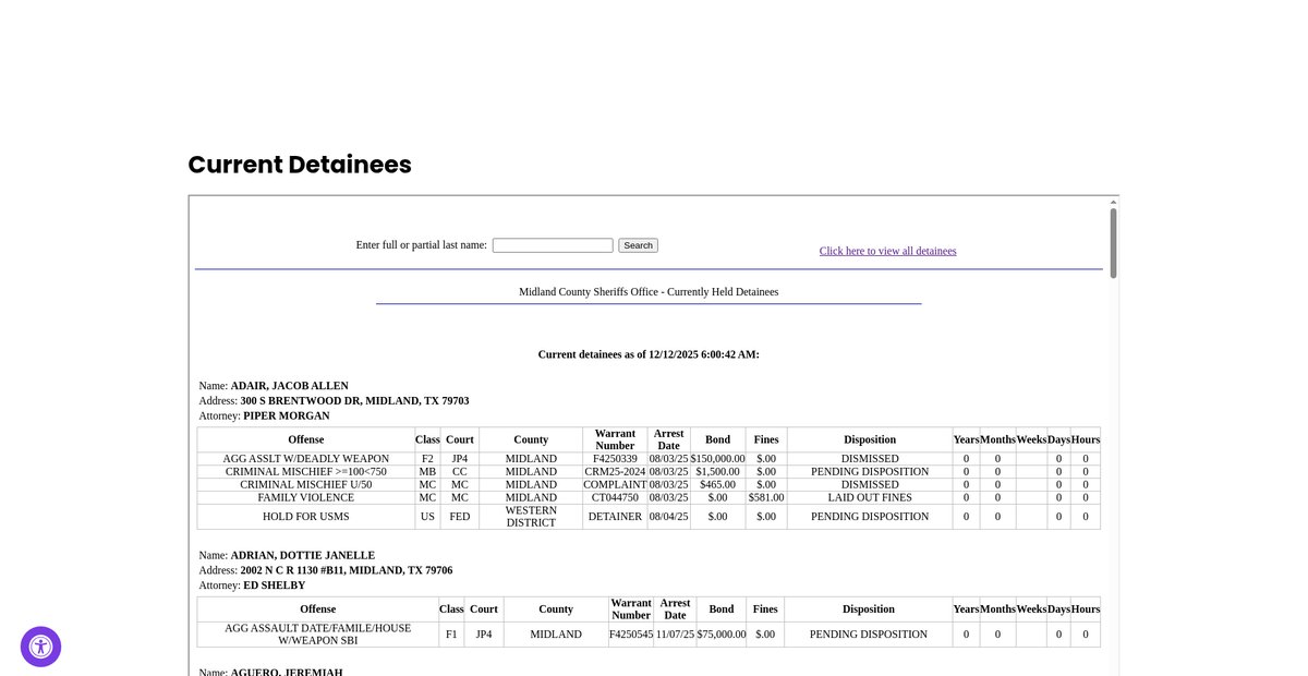 Preview of co.midland.tx.us