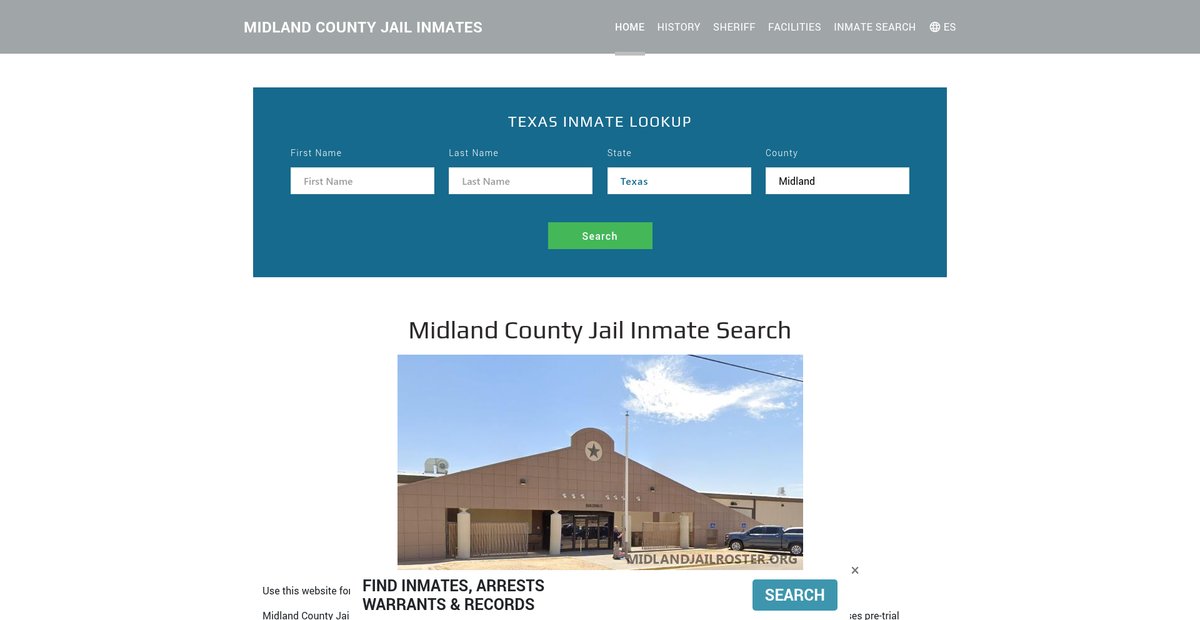Preview of midlandjailroster.org