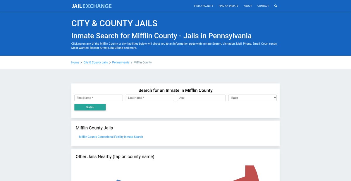 Preview of jailexchange.com